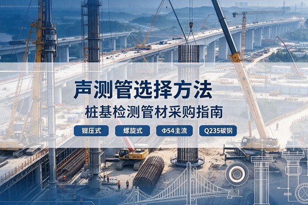禹城声测管选型标准