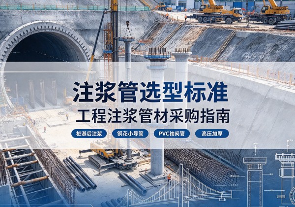 禹城注浆管选型标准
